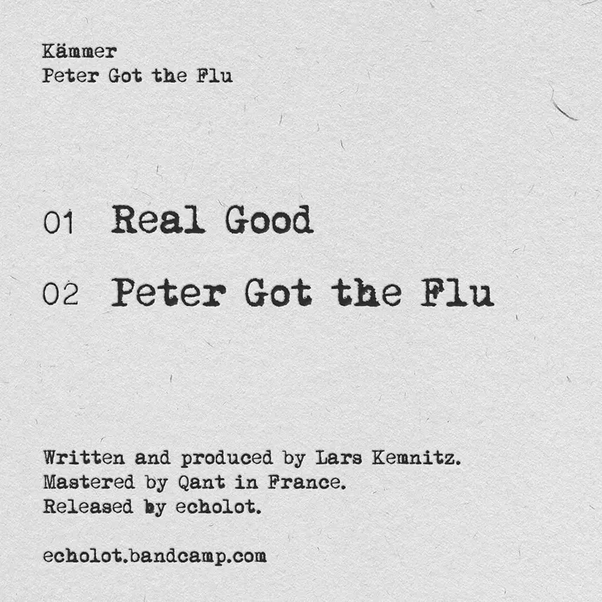 Peter Got the Flu (echolot013) Tracklist