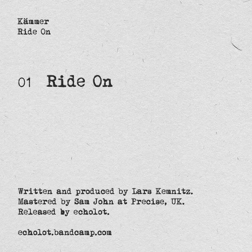 Ride On (echolot021) Tracklist