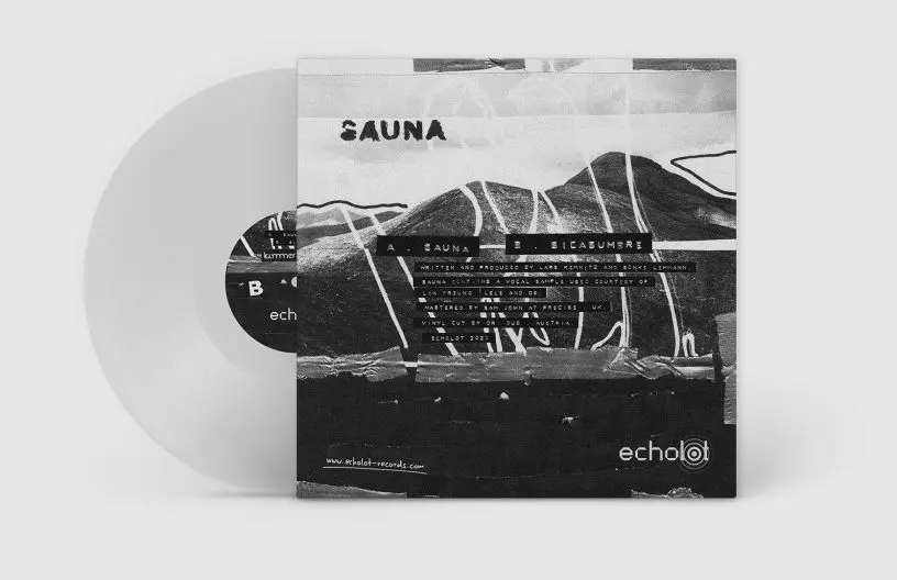 Sauna Vinyl Back Cover