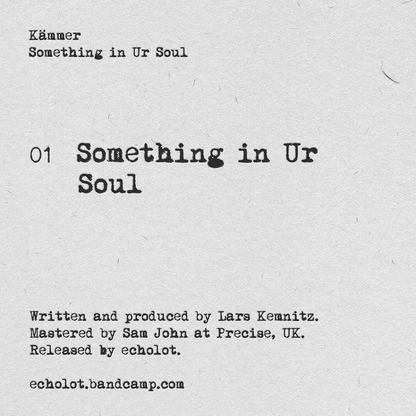 Something In Ur Soul (echolot011) Tracklist