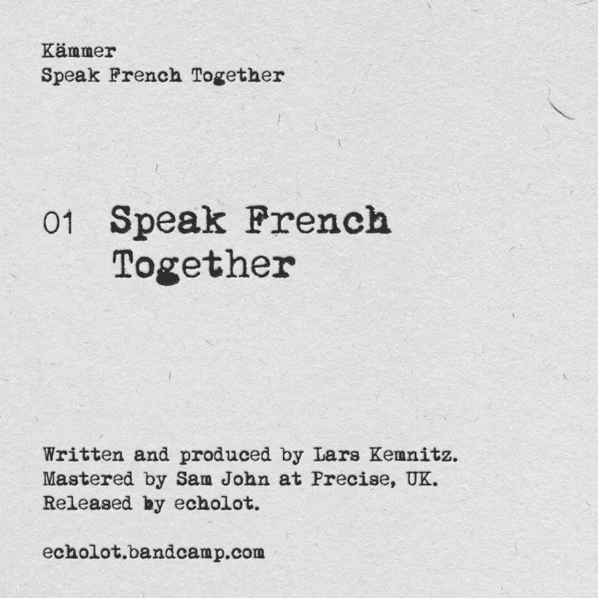 Speak French Together (echolot008) Tracklist
