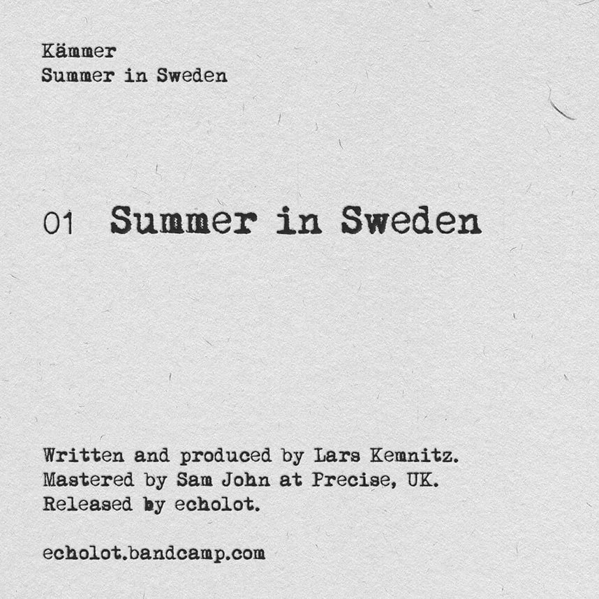 Summer in Sweden (echolot012) Tracklist