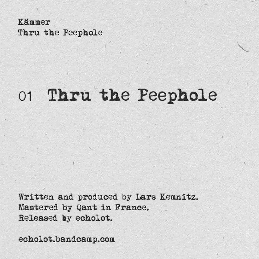Thru the Peephole (echolot014) Tracklist